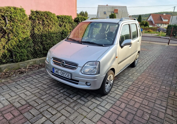 Opel Agila cena 6300 przebieg: 112068, rok produkcji 2003 z Rumia małe 22